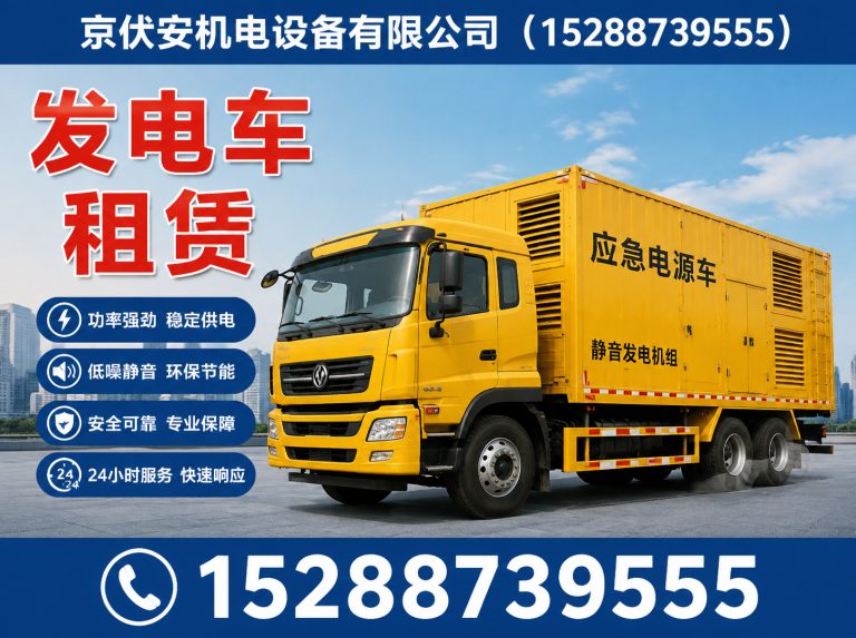 阜新发电机租赁展示图